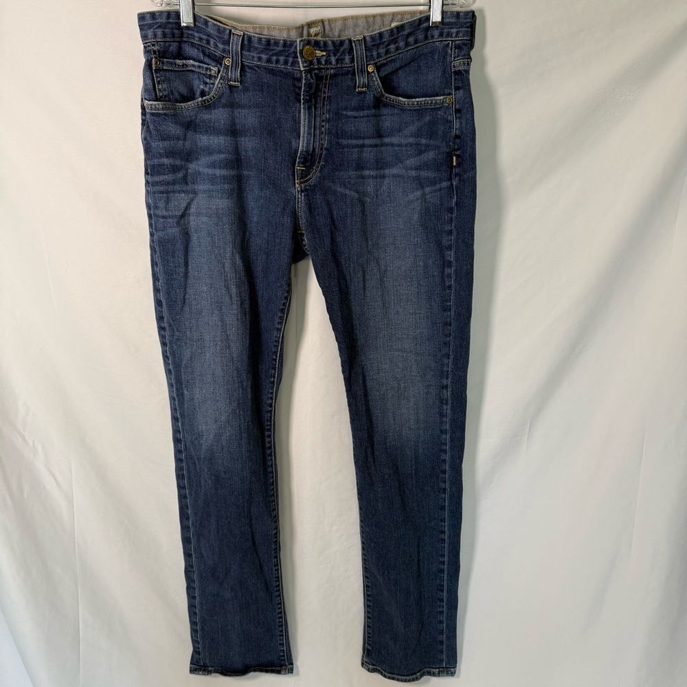 Agave Denim "No. 11 Classic" Straight Leg Jeans - Size 36 Malibu Dark